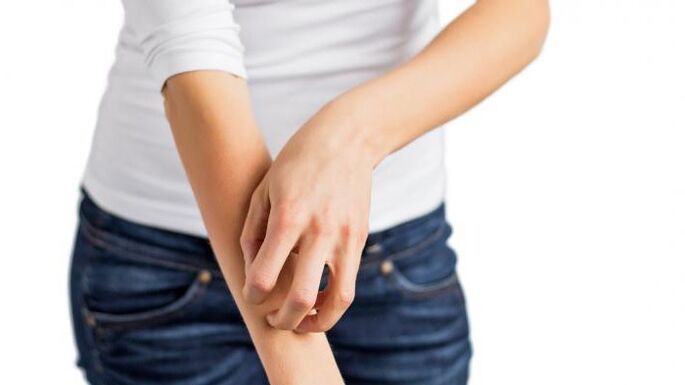 Huid jeukt met diabetes