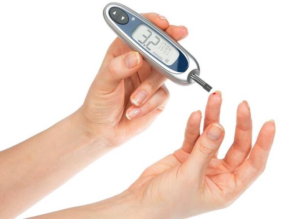 Bloedsuikerindicatoren met diabetes